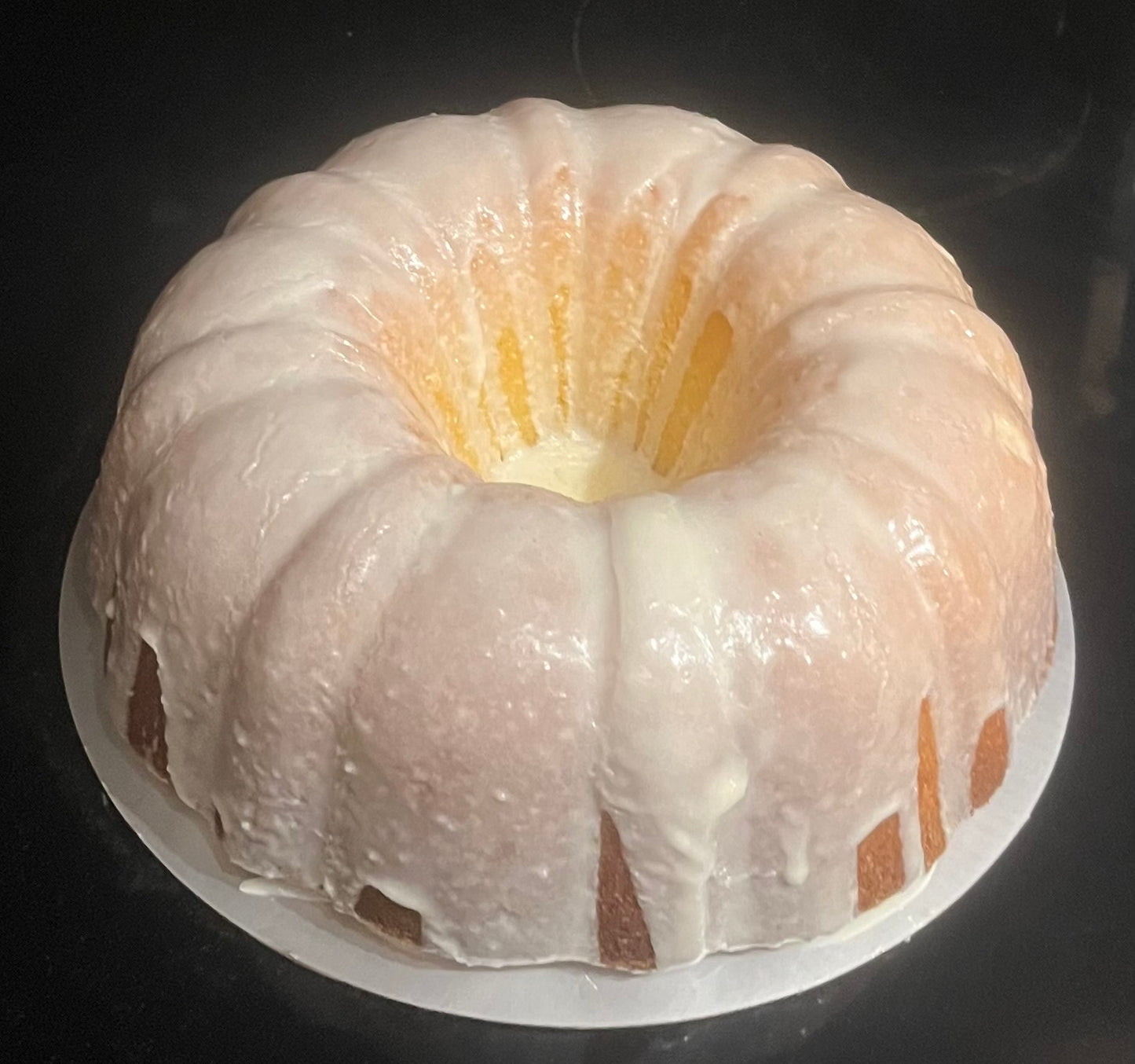 Select Your 6-inch Pound Cake Flavor and Glaze