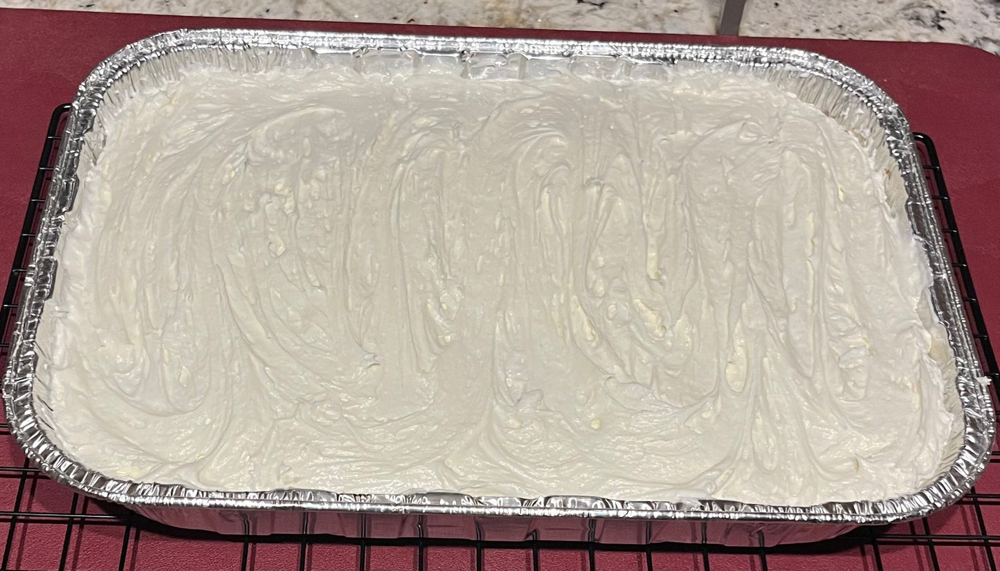 13 x 9 Vanilla Pan Cake
