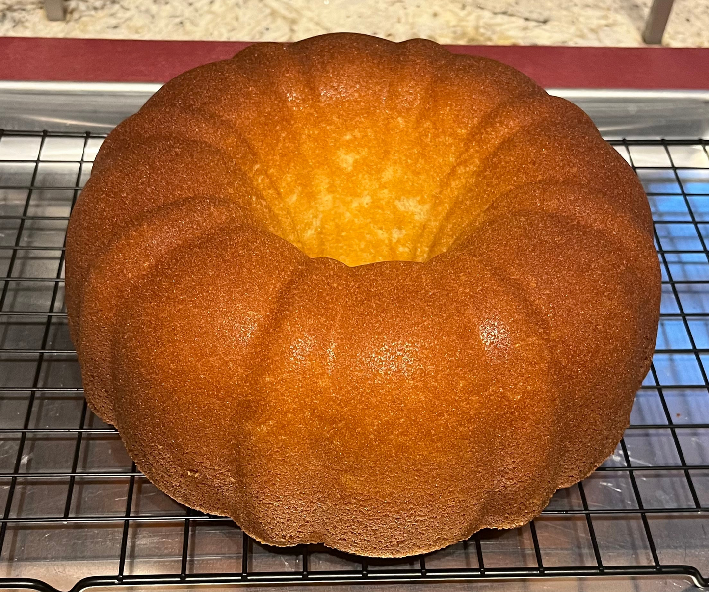 Select Your 8-inch Pound Cake Flavor and Glaze