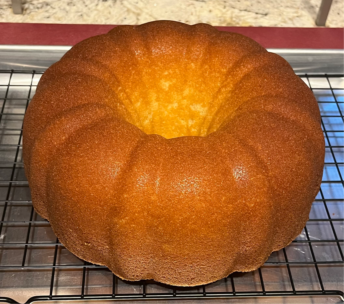 Select Your 10-inch Pound Cake Flavor and Glaze