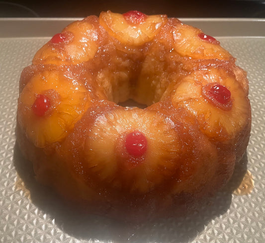 Pineapple Upside Down Bundt Cake (6-inch, 8-inch or 10-inch)