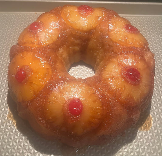 Pineapple Upside Down Bundt Cake (6-inch, 8-inch or 10-inch)
