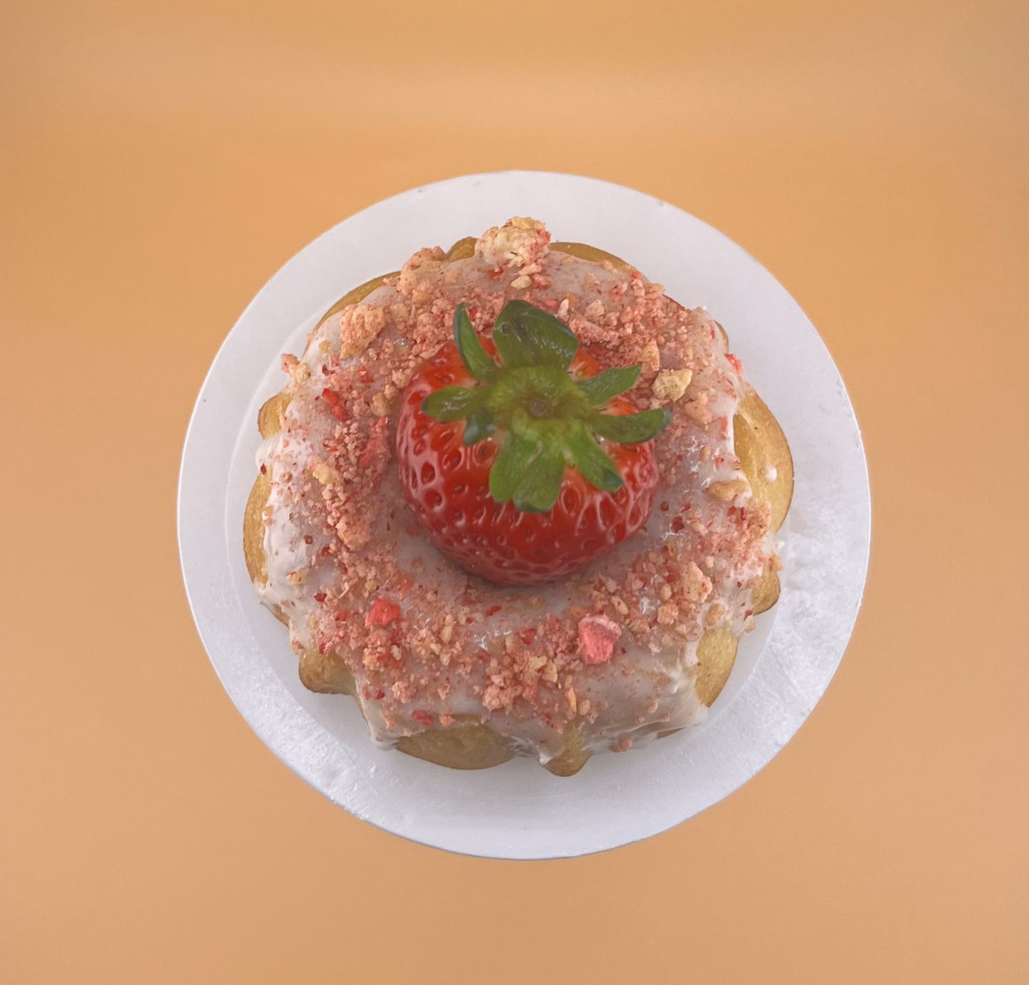 Strawberry Shortcake Themed Vanilla Poundcake Mini Bundts (6 count)
