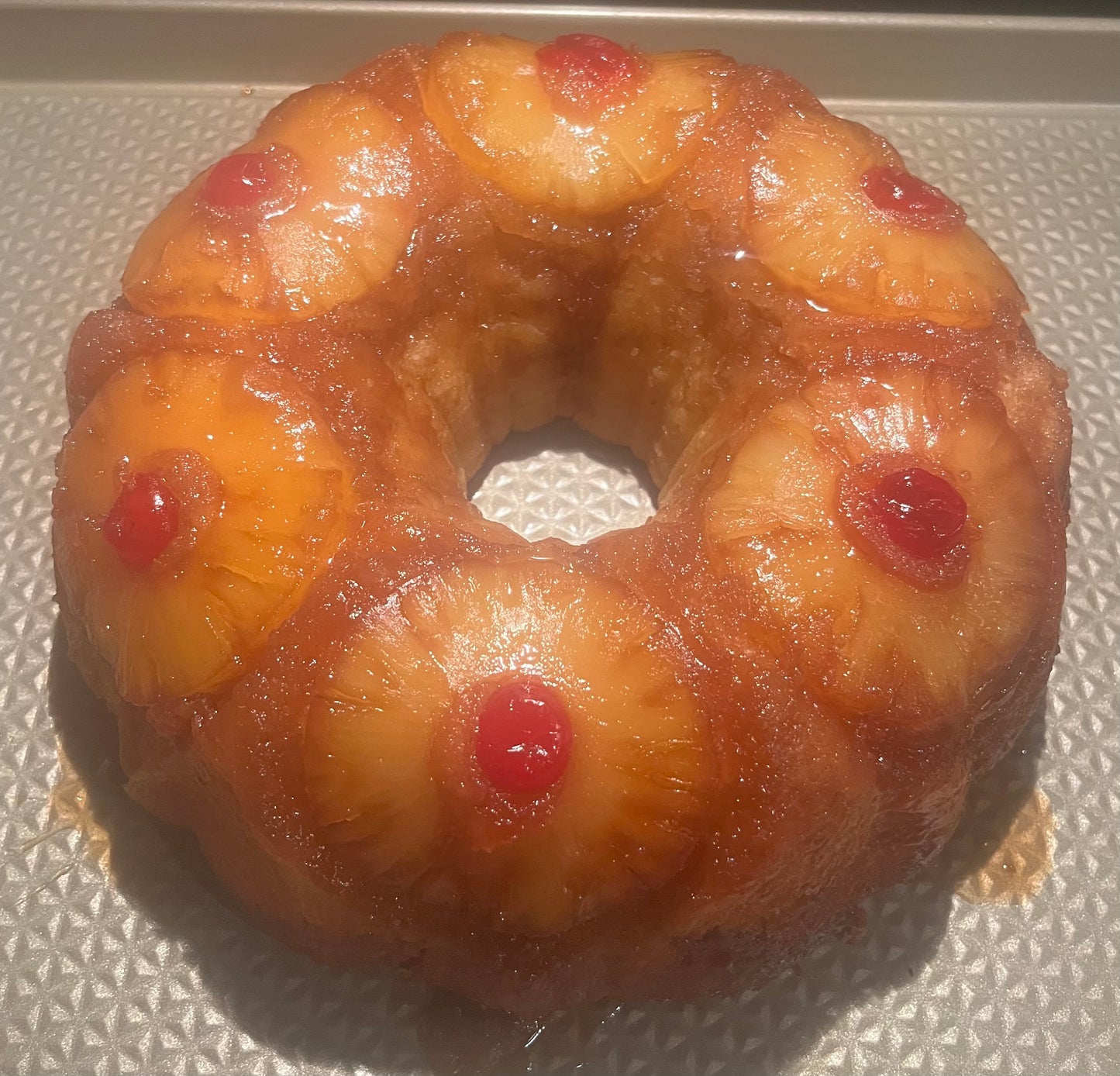 Pineapple Upside Down Bundt Cake (6-inch, 8-inch or 10-inch)